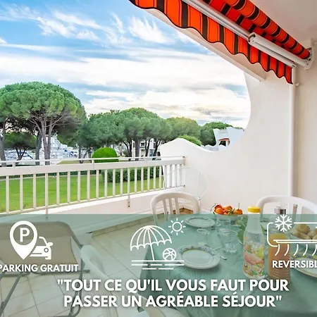 Le Cormoran Air-climatise-parking-vue Marina-plage アパート *