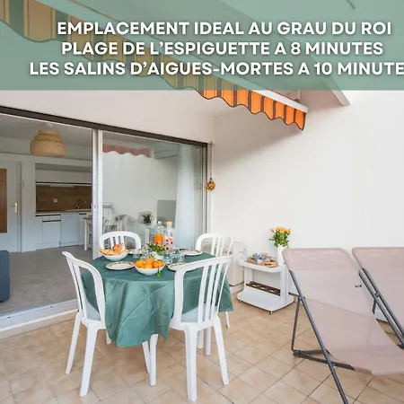 Le Cormoran Air-climatise-parking-vue Marina-plage *