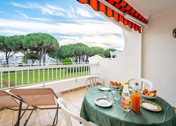 Le Cormoran Air-climatise-parking-vue Marina-plage